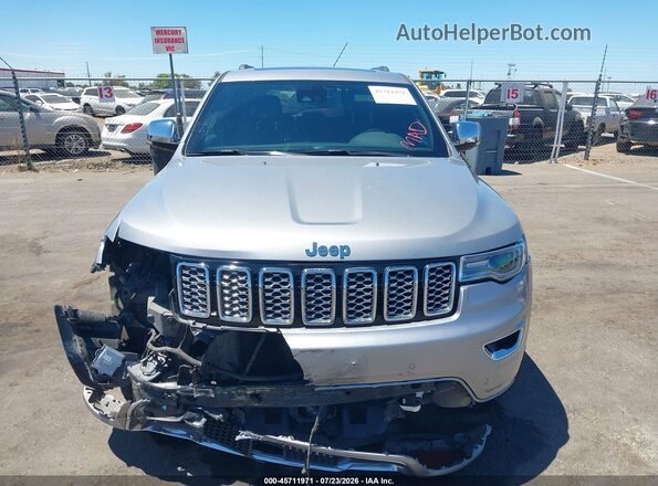 1C4RJFCT2JC436328 2018 JEEP GRAND CHEROKEE Gray Вид щитка приладів