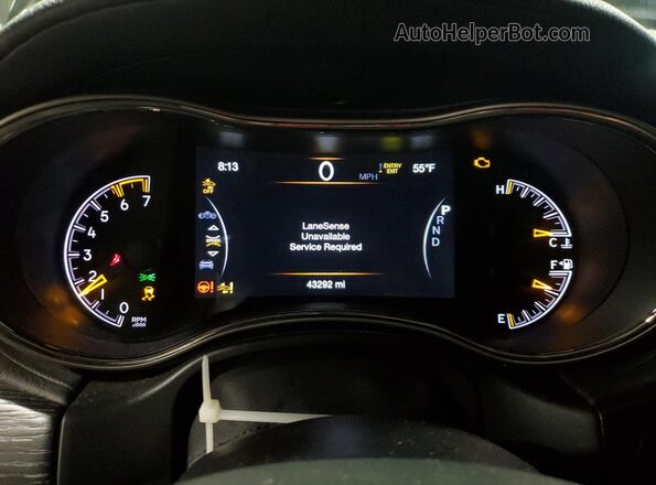 1C4RJFCT3LC137501 2020 JEEP GRAND Black Instrument cluster view
