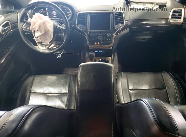 1C4RJFCT5GC354375 2016 JEEP GRAND Silver Widok deski rozdzielczej