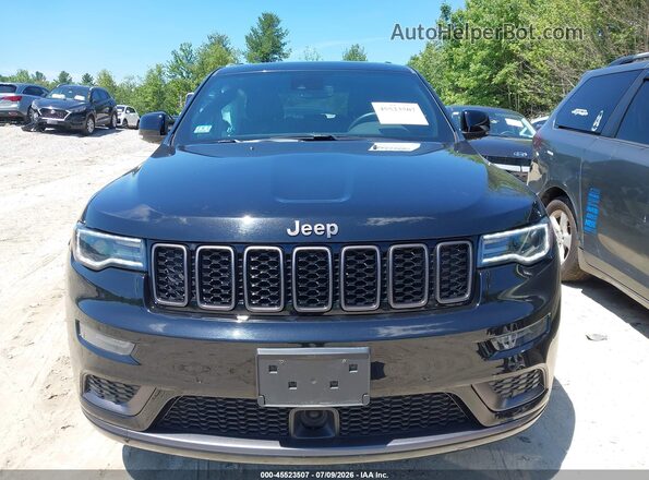 1C4RJFCT6LC277560 2020 JEEP GRAND CHEROKEE Black Rear interior view