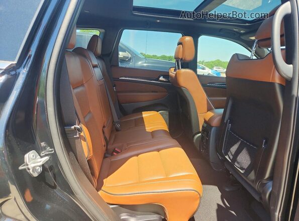 1C4RJFCT6LC385029 2020 JEEP GRAND Black Rear interior view