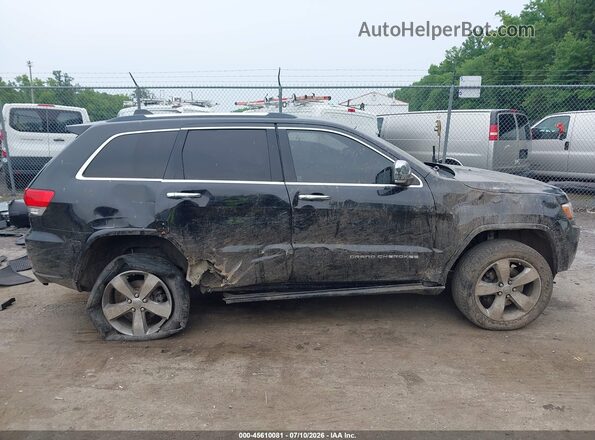 1C4RJFCT7GC351266 2016 JEEP GRAND CHEROKEE Black Rear interior view