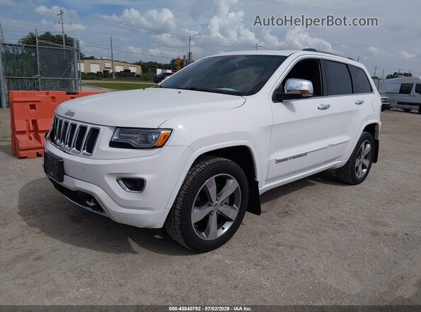 1C4RJFCT7GC469771 2016 JEEP GRAND CHEROKEE White წინა მარცხენა ხედი სამი მეოთხედიდან