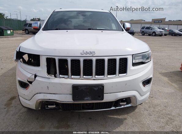 1C4RJFCT7GC469771 2016 JEEP GRAND CHEROKEE White ხელსაწყოთა პანელის ხედი