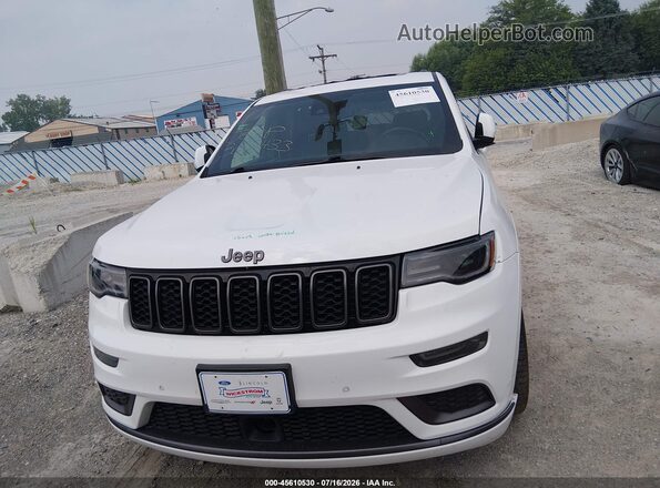 1C4RJFCT7MC533965 2021 JEEP GRAND CHEROKEE White Widok zestawu wskaźników