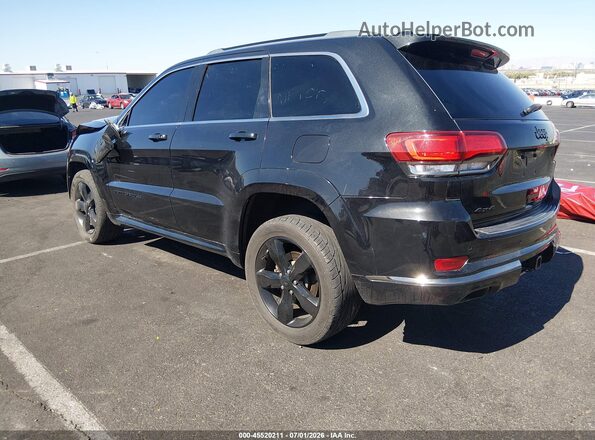 1C4RJFCT9GC411144 2016 JEEP GRAND CHEROKEE Black Задня ліва чверть