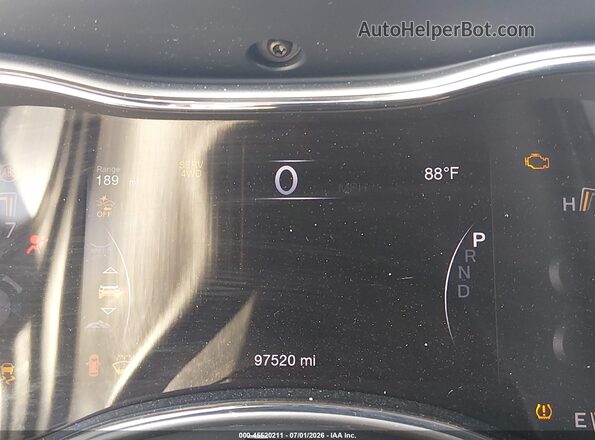 1C4RJFCT9GC411144 2016 JEEP GRAND CHEROKEE Black Вид задніх сидінь