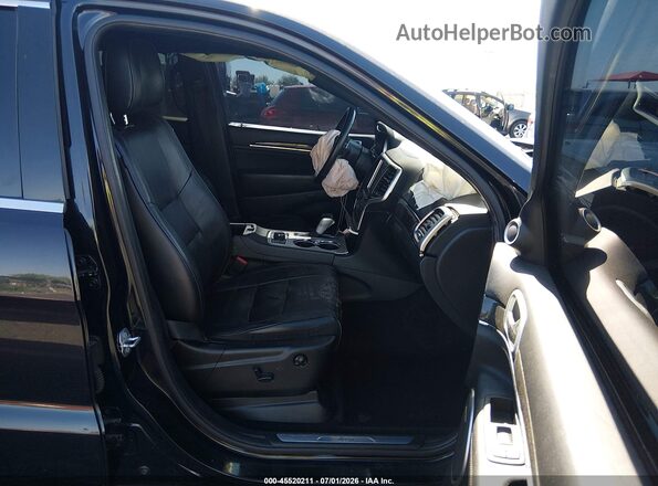 1C4RJFCT9GC411144 2016 JEEP GRAND CHEROKEE Black Вид салону спереду