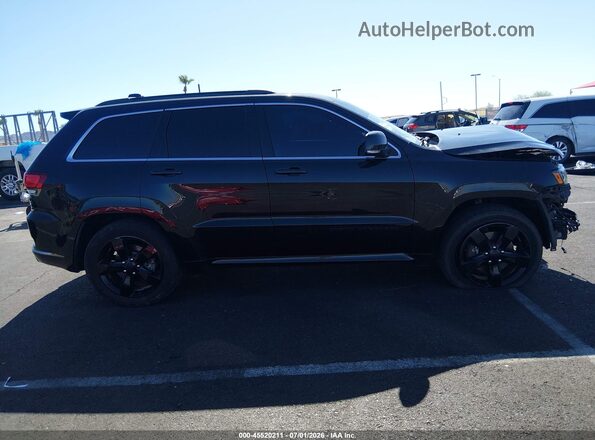 1C4RJFCT9GC411144 2016 JEEP GRAND CHEROKEE Black Вид задньої частини салону