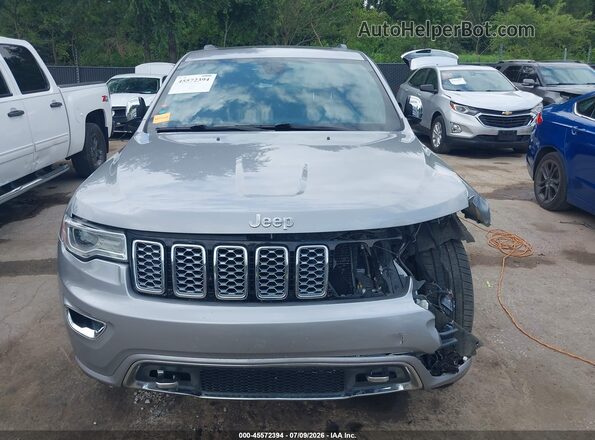 1C4RJFCT9JC215230 2018 JEEP GRAND CHEROKEE Silver ხელსაწყოთა პანელის ხედი