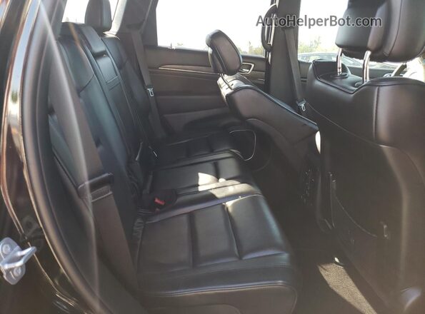 1C4RJFCT9JC348070 2018 JEEP GRAND Black Rear interior view