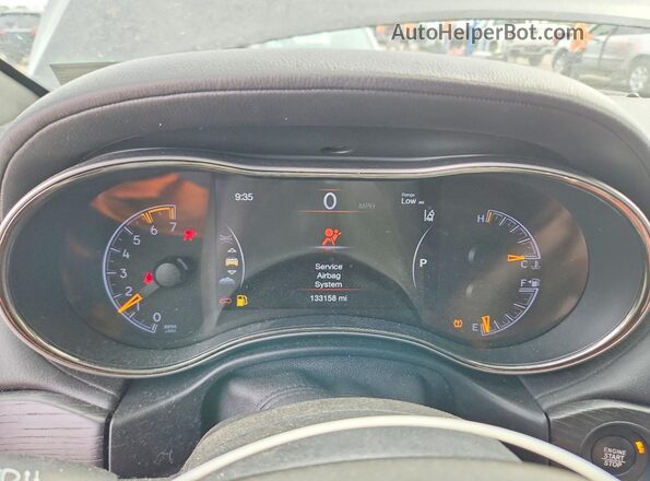1C4RJFCTXJC362804 2018 JEEP GRAND Black Vista del cuadro de instrumentos