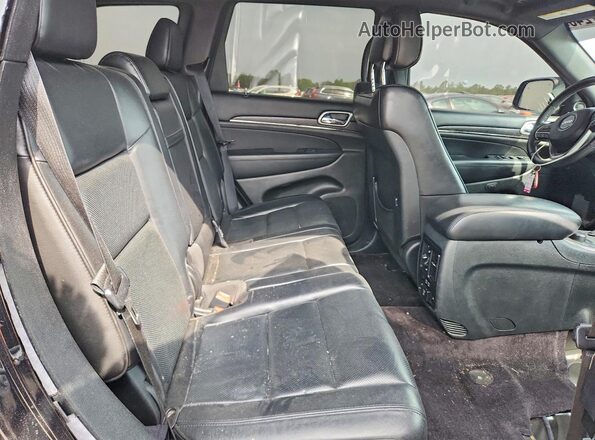 1C4RJFCTXJC362804 2018 JEEP GRAND Black Vista de los asientos traseros