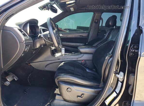 1C4RJFDJ3HC645438 2017 JEEP GRAND Black Widok wnętrza z przodu