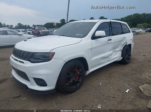 1C4RJFDJ4HC648042 2017 JEEP GRAND CHEROKEE White Vista tres cuartos delantera izquierda