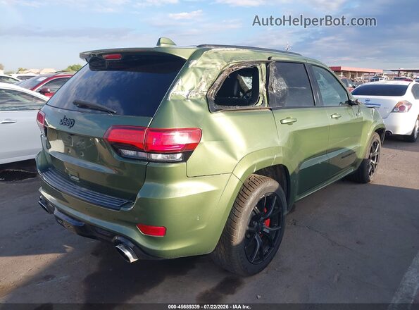 1C4RJFDJ4KC766681 2019 JEEP GRAND CHEROKEE Зеленый Задняя правая четверть