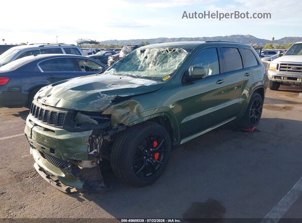 1C4RJFDJ4KC766681 2019 JEEP GRAND CHEROKEE Зеленый Передняя левая четверть