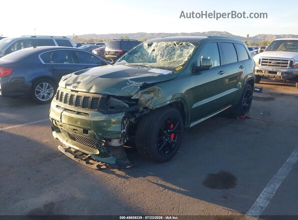 1C4RJFDJ4KC766681 2019 JEEP GRAND CHEROKEE Зеленый Вид спереди