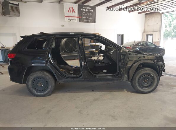 1C4RJFDJ7GC465314 2016 JEEP GRAND CHEROKEE Black Вид задньої частини салону