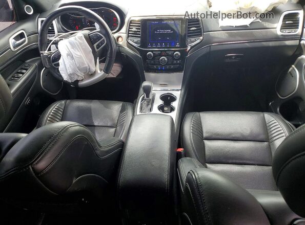 1C4RJFDJ8LC228115 2020 JEEP GRAND Black Widok deski rozdzielczej