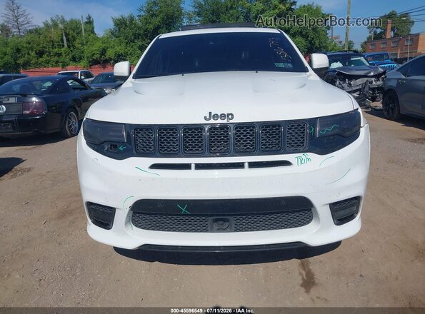 1C4RJFDJ8LC386793 2020 JEEP GRAND CHEROKEE White ხელსაწყოთა პანელის ხედი