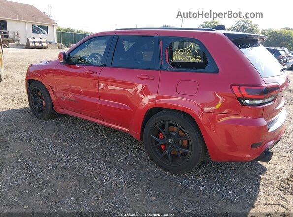 1C4RJFDJXGC454338 2016 JEEP GRAND CHEROKEE Red Trasero izquierdo