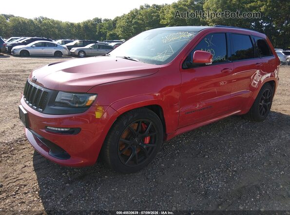1C4RJFDJXGC454338 2016 JEEP GRAND CHEROKEE Red Vista tres cuartos delantera izquierda