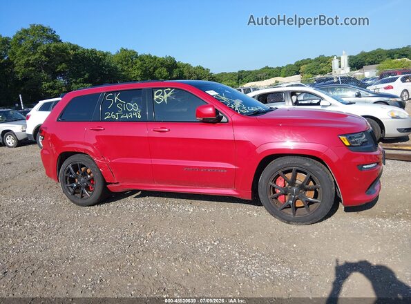1C4RJFDJXGC454338 2016 JEEP GRAND CHEROKEE Red Vista del cuadro de instrumentos