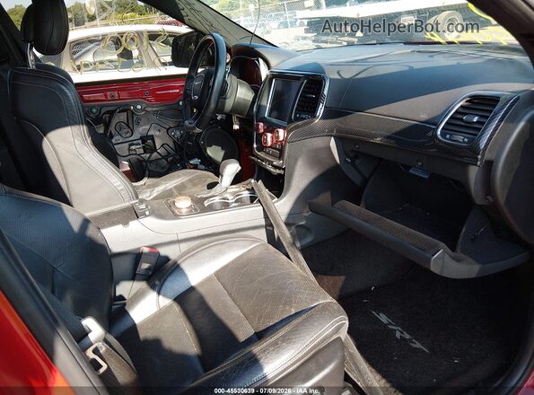 1C4RJFDJXGC454338 2016 JEEP GRAND CHEROKEE Red Vista interior delantera