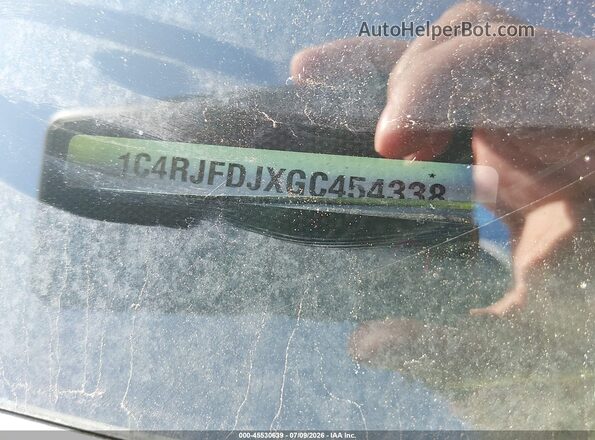 1C4RJFDJXGC454338 2016 JEEP GRAND CHEROKEE Red 