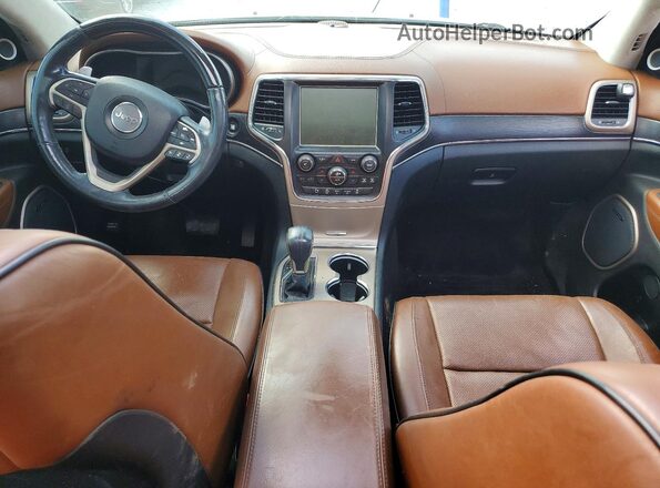 1C4RJFJG0GC320236 2016 JEEP GRAND Black Dashboard view