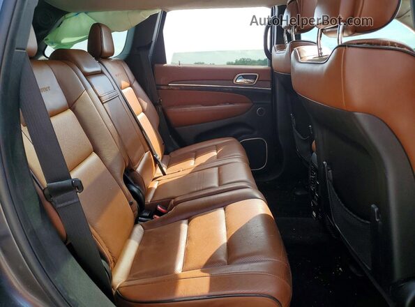 1C4RJFJG0GC320236 2016 JEEP GRAND Black Rear interior view
