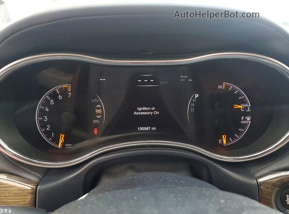 1C4RJFJG3JC393219 2018 JEEP GRAND White Вид щитка приладів