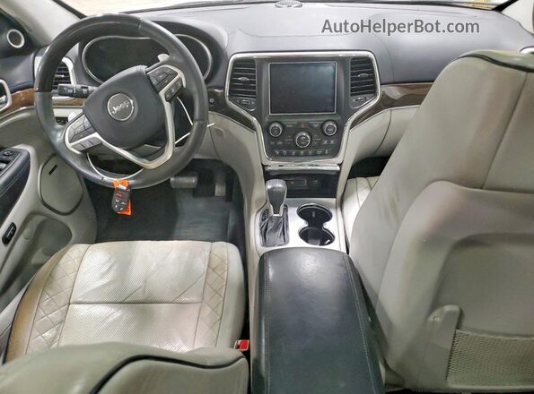 1C4RJFJG3JC393219 2018 JEEP GRAND White Вид панелі приладів