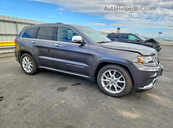 1C4RJFJG4GC490194 2016 JEEP GRAND Серый Передняя правая четверть