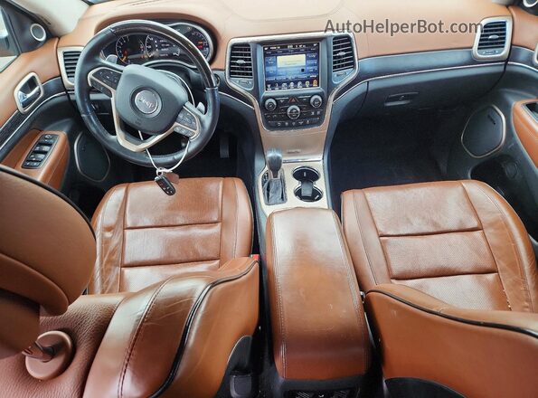 1C4RJFJG4GC490194 2016 JEEP GRAND Серый Вид панели приборов