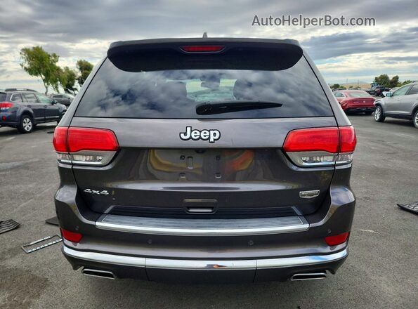 1C4RJFJG4GC490194 2016 JEEP GRAND Серый Вид сзади