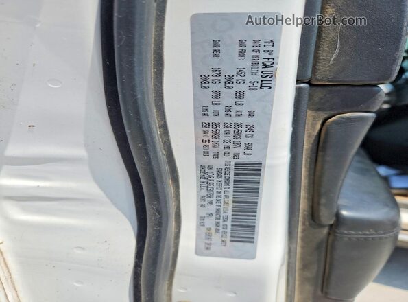 1C4RJFJG5JC387650 2018 JEEP GRAND White Вид наклейки з VIN-кодом