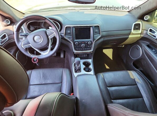 1C4RJFJG6JC240625 2018 JEEP GRAND Black Առջևի վահանակի տեսք