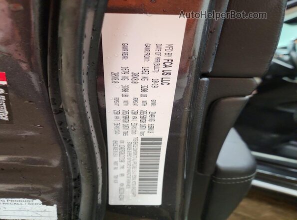 1C4RJFJG8LC173190 2020 JEEP GRAND Gray Widok wnętrza 360 stopni