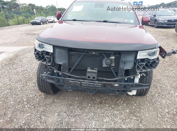 1C4RJFJM4JC408218 2018 JEEP GRAND CHEROKEE Red Вид спереду