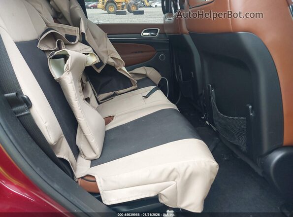 1C4RJFJM4JC408218 2018 JEEP GRAND CHEROKEE Red Вид наклейки з VIN-кодом