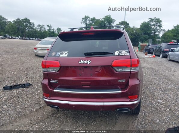 1C4RJFJM4JC408218 2018 JEEP GRAND CHEROKEE Red 