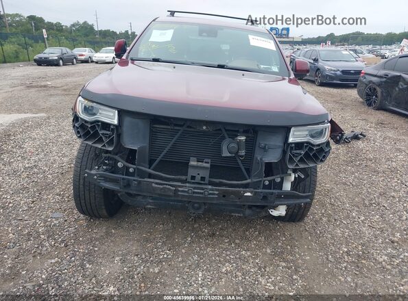 1C4RJFJM4JC408218 2018 JEEP GRAND CHEROKEE Red Вид панелі приладів