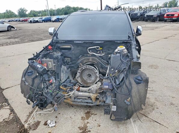 1C4RJFJT0HC736544 2017 JEEP GRAND Black Front view
