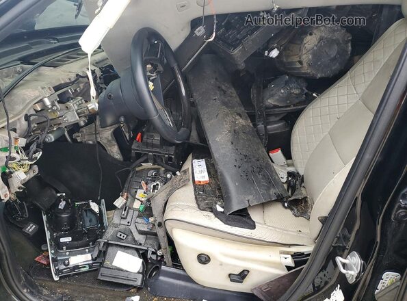 1C4RJFJT0HC736544 2017 JEEP GRAND Black Front interior view