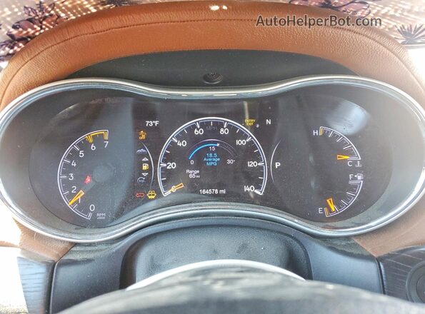 1C4RJFJT0JC197803 2018 JEEP GRAND White Вид щитка приладів