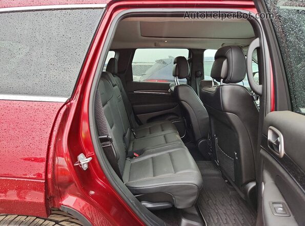1C4RJFJT4HC875365 2017 JEEP GRAND Бордовый Вид задних сидений