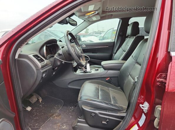 1C4RJFJT4HC875365 2017 JEEP GRAND Бордовый Вид салона спереди