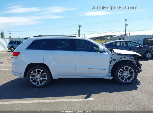 1C4RJFJT4MC582365 2021 JEEP GRAND CHEROKEE Белый Панорамный вид салона 360°